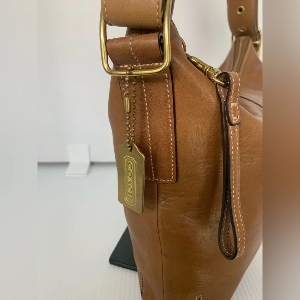 Coach Vintage Legacy Slim Duffle Shoulder Bag- ‘03 - British Tan #9326